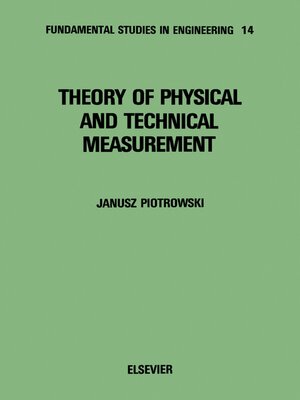 cover image of Theory of Physical and Technical Measurement